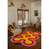 Lany Space Johann Banta Irregular Coral Design Rug - 4 of 4