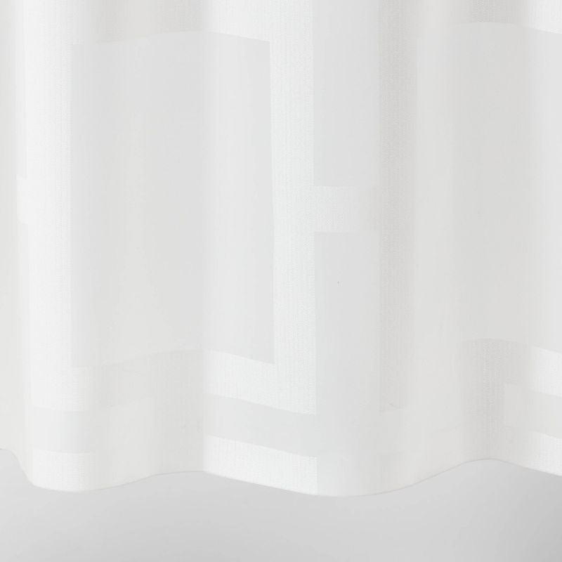 Grid Shower Curtain White - Room Essentials&#8482;, 4 of 5