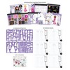 Fashion Angels Glam Fashion Design Sketch Set - Pad, Stencils, Stickers, Kids 6+ - 3 of 4