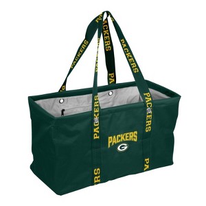 NFL Green Bay Packers Picnic Tote: Sports Pattern Polyester Bag - 1 of 1
