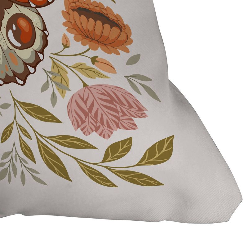 Avenie Morris Inspired Butterfly Outdoor Throw Pillow - Deny Designs, 3 of 5