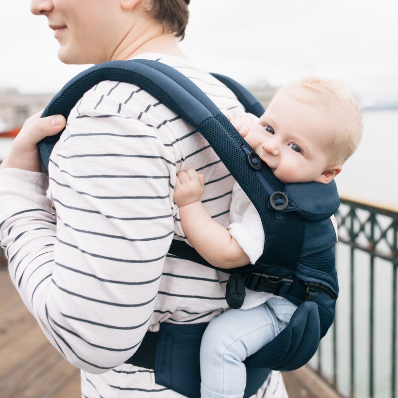 Ergobaby Omni 360 Cool Air Mesh All Position Breatheable Baby Carrier with Lumbar Support, 6 of 11