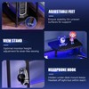 GTRACING 47" L Shaped Gaming Desk with a Mini-Table, Carbon Fiber Style Computer Desk - 4 of 4