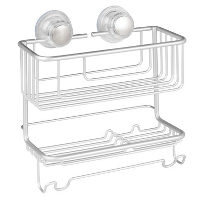 Metro Aluminum Turn-N-Lock 2-Tier Combo Basket