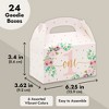 Blue Panda 24 Pack 1st Birthday Floral Gable Gift Boxes for First Birthday Party Favors and Decorations, 6.2 x 3.6 x 3.3 In - 3 of 4