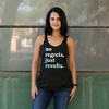 Women's CHIN UP No Regrets Racerback Tank Top - 2 of 4