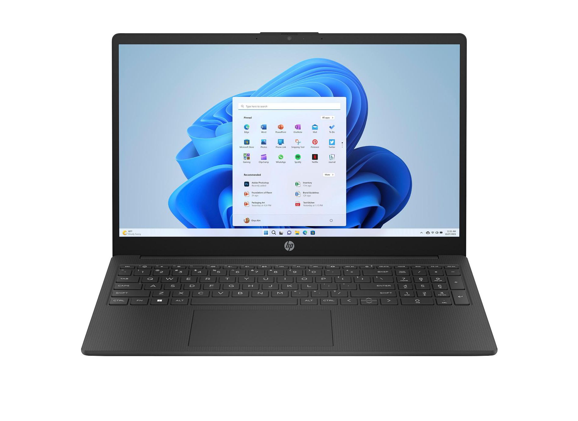 HP Essential Laptop Computer 15.6" FHD Intel Core 5 8 GB memory; 256 GB SSD