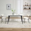 Dining Chairs Set of 2, Upholstered Dining Room Chairs with Metal Legs, Dining Chairs for Kitchen,  Dining Room - 4 of 4