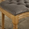 HDZNVF Set of 2 French Style Solid Wood Frame Antique Painting Dining Chairs - 4 of 4