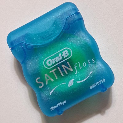 Oral-b Complete Satinfloss Dental Floss - Mint - 50m/2pk : Target