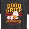Women's - Peanuts - Good Grief Academy Short Sleeve Graphic T-Shirt - 2 of 4
