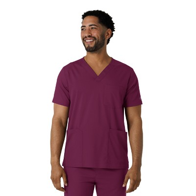 Wink Boundless Men's Multi Pocket V-Neck Scrub Top