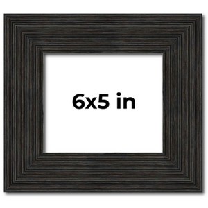 PosterPalooza | Photo Size Contemporary Black Frame - UV Acrylic, Foam Board Backing, Hanging Hardware - 1 of 4