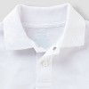 Boys' Adaptive Long Sleeve Uniform Polo Shirt - Cat & Jack™ - 3 of 3