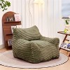 Yinvani Oversized Comfy Lazy Floor Sofa Chair, Bean Bag Chair Suit for Living Room, Bedroom & Dorm, Single Couch - 3 of 4