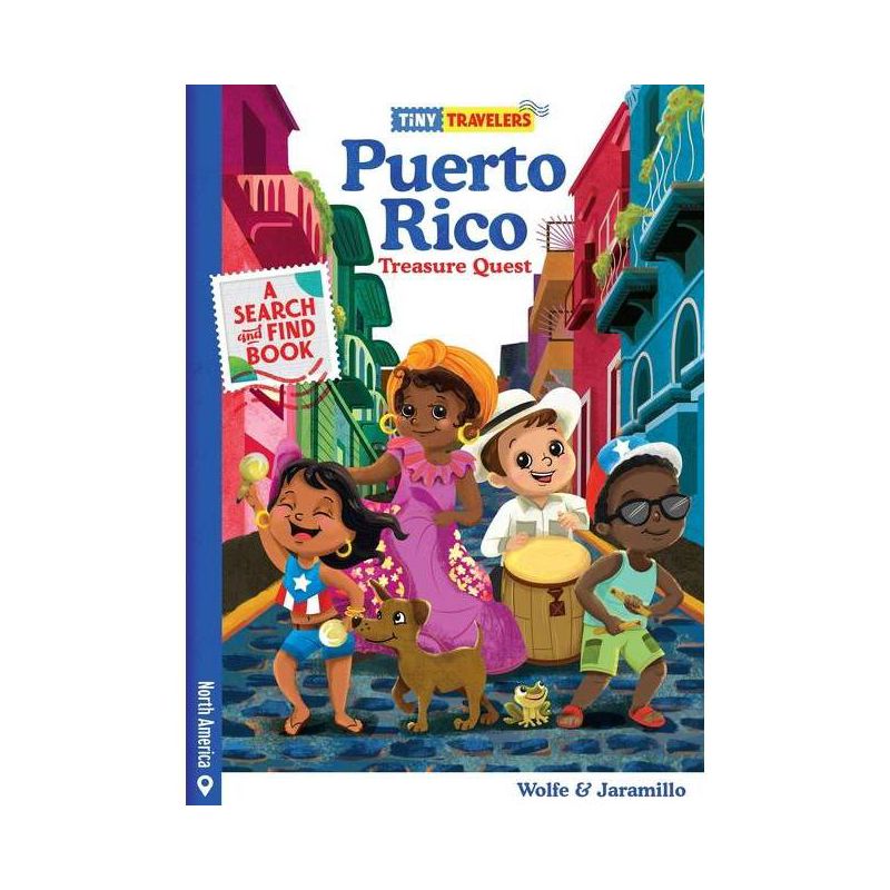 Tiny Travelers Puerto Rico Treasure Quest - by  Susie Jaramillo (Hardcover), 1 of 2