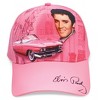Collections Etc Elvis Pink Cadillac Embroidered Signature Adjustable Cap Pink - 2 of 4