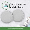 Evergreen Pet Supplies [2 Pack] 9" Round Microwave Pet Heating Pad for Hours of Soothing Warmth - Easy Clean Warming Disc with Washable Cover - 4 of 4