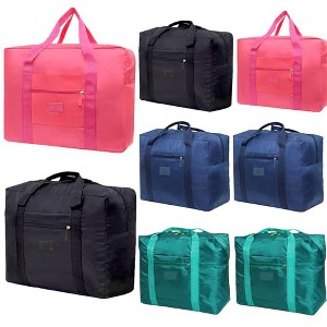 Travel Duffel Bag 8 PCS Foldable Travel Bag Carry on Luggage Bag Water - 1 of 4