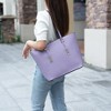 MKF Collection Mina Women’s Tote and Wristlet Wallet by Mia K - 3 of 4