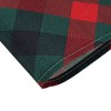 Unique Bargains Christmas Place Mats Linen Red Green Beige White 13"x17.7" 2 Pcs - 4 of 4