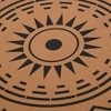VECELO Front Door Mat Welcome Mat, Absorbent Muddy Kitchen Rugs, Non-Slip Rubber Backing Doormat - 4 of 4