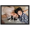 PosterPalooza | Classic Modern Black Picture Frame - UV Acrylic, Backing Board, Hanging Hardware Included - 2 of 4
