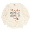 Simply Sage Market Pumpkin Spice Spice Baby Garment Dyed Long Sleeve - 2 of 4