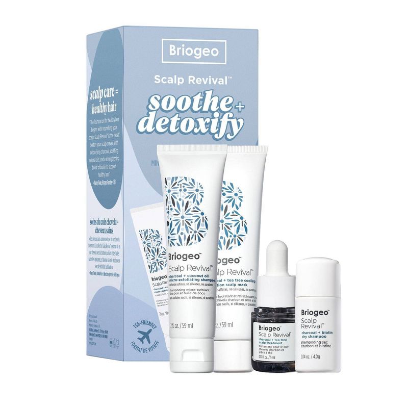 Briogeo Hair Care Scalp Revival Soothe + Detoxify Shampoo - 4.31 fl oz/4ct - Ulta Beauty, 1 of 3