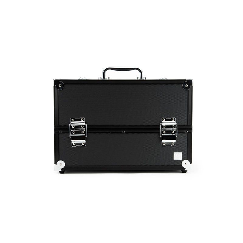 Caboodles Large Primped and Primed Train Case - Black - 13.7oz, 3 of 8
