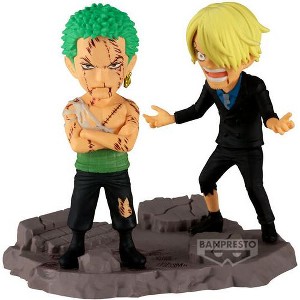 Bandai - Banpresto - One Piece - World Collectable Figure: Log Stories - Roronoa Zoro & Sanji "...NOTHING...AT ALL!!!!" - 1 of 4