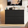 8 Drawer Dressers for Bedroom, Chest of Drawers w/Deep Drawers, Large Double Dresser for Closet with Wide Top for Living Room, Hallway, Kids Room - 3 of 4