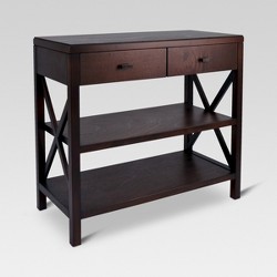 Herriman Wooden Console Table With Drawers - Threshold™ Designed With ...