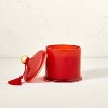 14oz Raspberry & Persimmon Glass Lidded Candle Red - Opalhouse™ designed with Jungalow™ - image 3 of 4