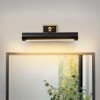 Rennnsan Corvine 15"-23"W Hardwired Linear Modern LED Dimmable Picture Light in Black - 2 of 4