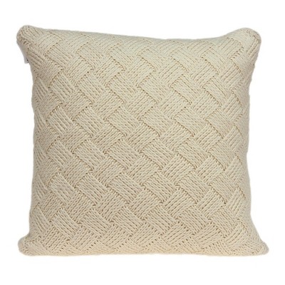 Parkland Collection,Caden Beige Throw Pillow