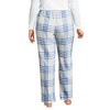 Lands' End Women's Print Flannel Pajama Pants - 2 of 4
