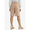 Jessica London Women's Plus Size Stretch Chino Short - 3 of 4