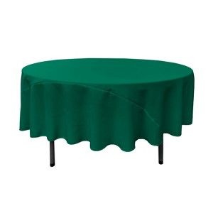 Slickblue Polyester Poplin Round Tablecloth 41 Different Colors 7 Sizes - 1 of 1