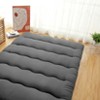 Japanese Floor Futon Mattress - Thick Tatami Sleeping Pad for Twin/Full/Queen, Portable Lounger Bed - 2 of 4