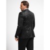 Cloudstyle Men's Dress Floral Suit Notched Lapel Slim Fit Stylish Blazer Dress Suit - 3 of 4