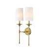 Z-Lite Emily 2 - Light Wall Light in  Rubbed Brass - 2 of 4