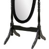 NicBex Queen Anna Style Full Length Mirror with Stand, Oval Full Body Mirror, Wooden Floor Mirror for Bedroom Living Room Entryway - 3 of 4