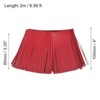 Unique Bargains Soft Faux Leather Double Side Fringe Trim for DIY Sewing - 2 of 4