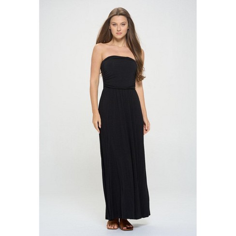 Black maxi cheap dress target