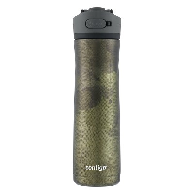 Contigo 24oz Ashland Chill Stainless Steel Water Bottle Textured Camo