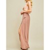 Women's Solid Slit Maxi Pants - entro - 2 of 4