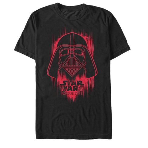 Men's Star Wars Rogue One Darth Vader Helmet Spray Paint T-shirt : Target