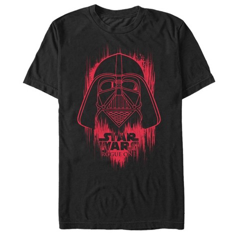 Men's Star Wars Rogue One Darth Vader Helmet Spray Paint T-shirt