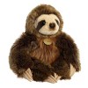 Aurora Large Three-Toed Sloth Miyoni Realistic Stuffed Animal Brown 14.5" - 2 of 4